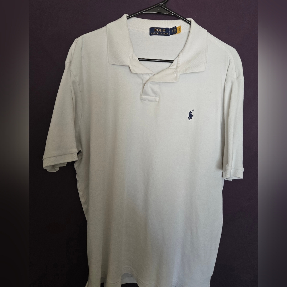 Polo by Ralph Lauren Men's White Polo Shirt